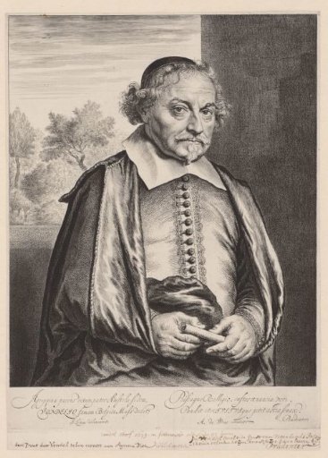 Portrait of Joost van den Vondel