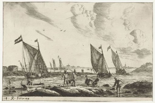 View of an inland waterway