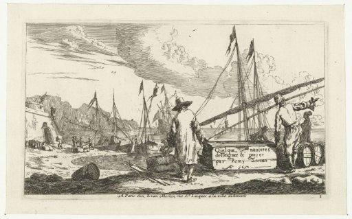 Harbour on the Mediterranean coast
