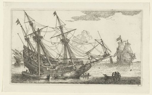 Repairs to the hull of a merchant ship