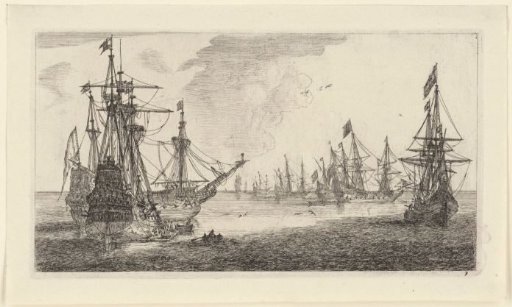 Fleet of Dutch ships