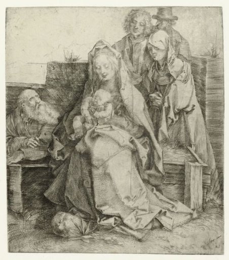 The Holy Family with John the Evangelist, Mary Magdalene and Nicodemus