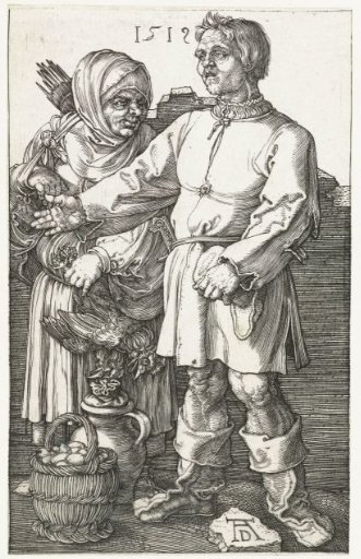 Peasant Couple at the Market