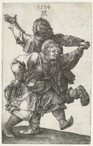 Dancing Peasant Couple