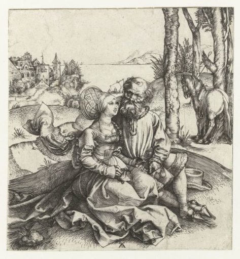 Unequal Love: An Old Man with a Young Woman