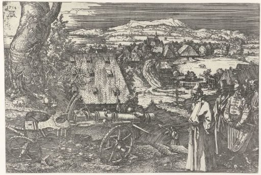 Landscape with Cannon