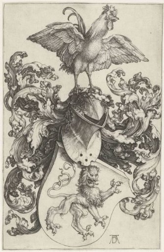 Coat of Arms with Rooster