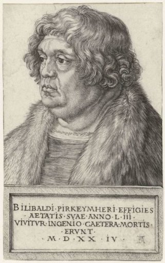 Portrait of Willibald Pirckheimer