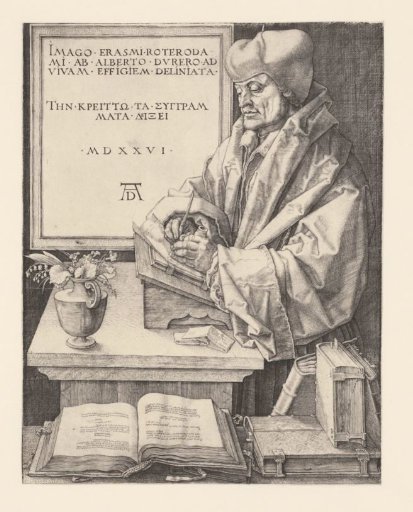 Portrait of Erasmus