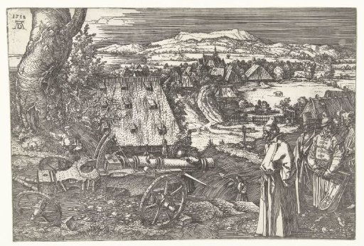Landscape with Cannon
