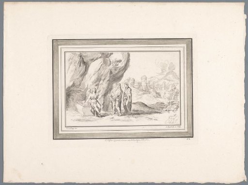 The Three Marys at the tomb