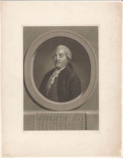 Portrait of Carel Wouter Visscher