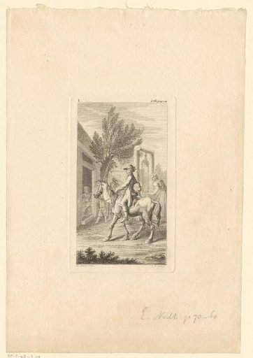 Reverend Yorick on Horseback
