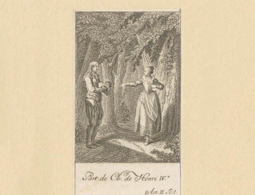Lucas and Catau in the Forest of Sénart