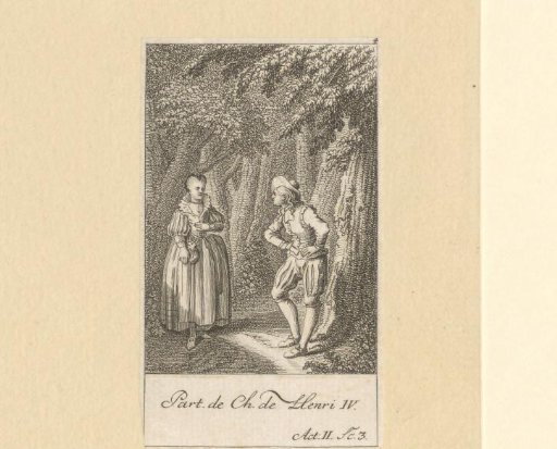 Lucas and Agathe in the Forest of Sénart