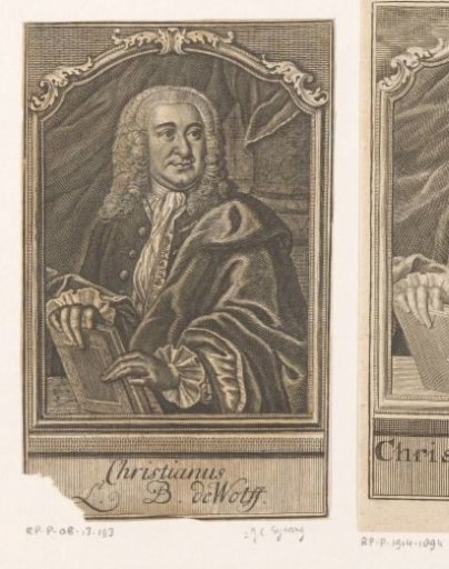 Portrait of Christian Wolff
