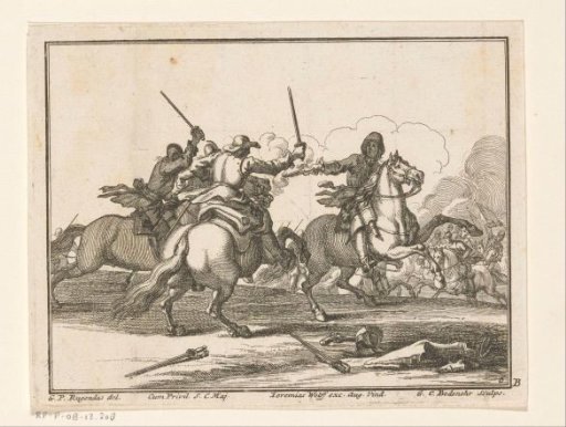 Cavalry fight