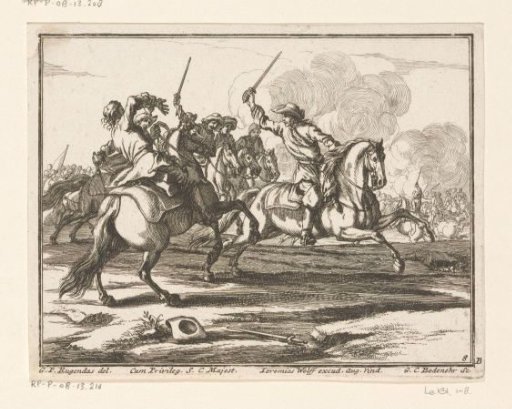 Cavalry fight