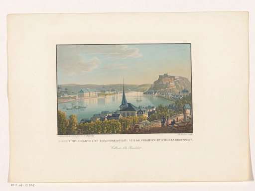 View of Koblenz and Ehrenbreitstein
