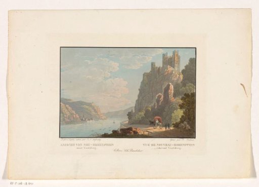 View of the castle Rheinstein