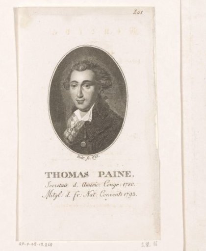 Portrait of Thomas Paine