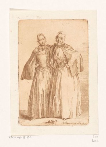 Two Standing Ladies (Demoiselles Quantin)