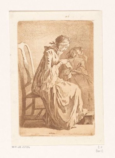 Two Sitting Ladies