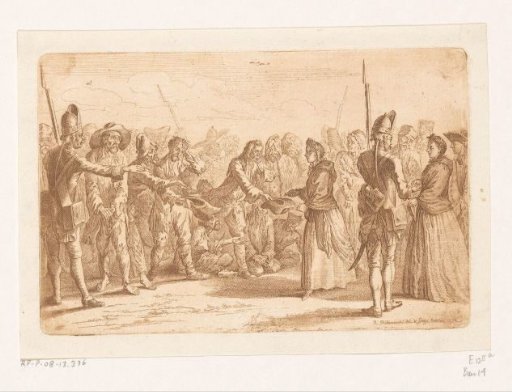 Russian Prisoners of War in Berlin, 1758