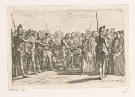 Russian Prisoners of War in Berlin, 1758