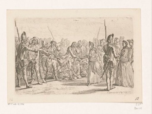 Russian Prisoners of War in Berlin, 1758