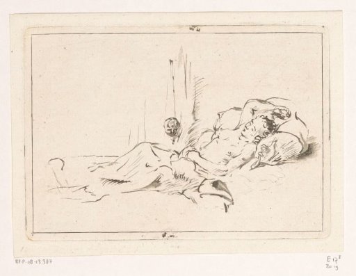Sleeping woman