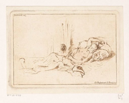 Sleeping woman