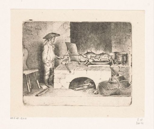 Boy at the spit