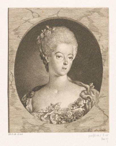 Portrait of Wilhelmina of Prussia