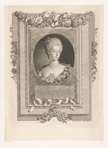 Portrait of Wilhelmina of Prussia