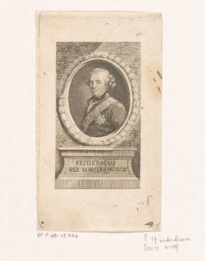 Portrait of Frederick the Great
