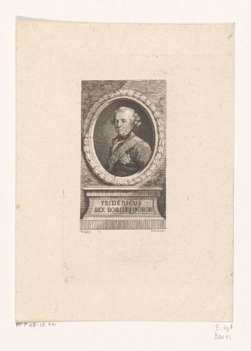 Portrait of Frederick the Great
