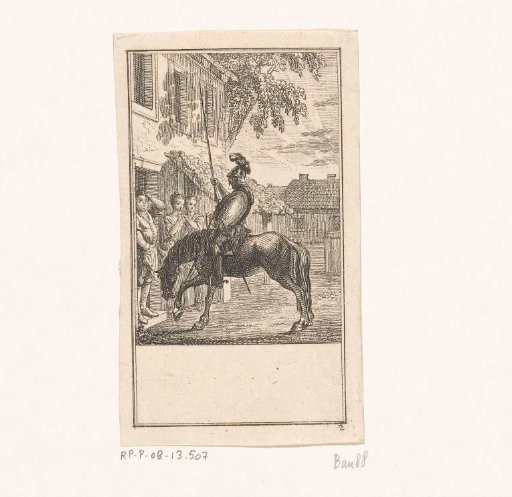 Don Quixote before the inn