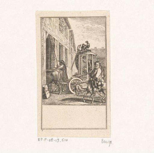 Don Quixote in an ox-cart
