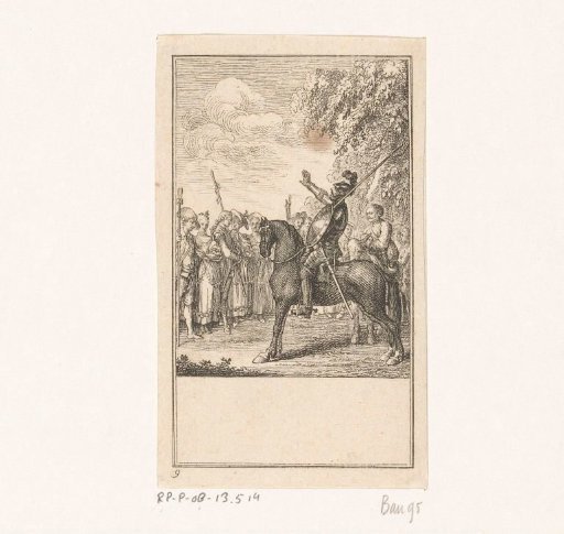 Don Quixote at the wedding of Camacho