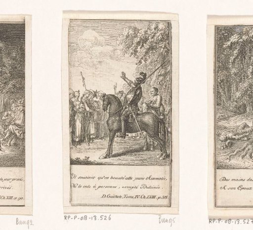 Don Quixote at the wedding of Camacho