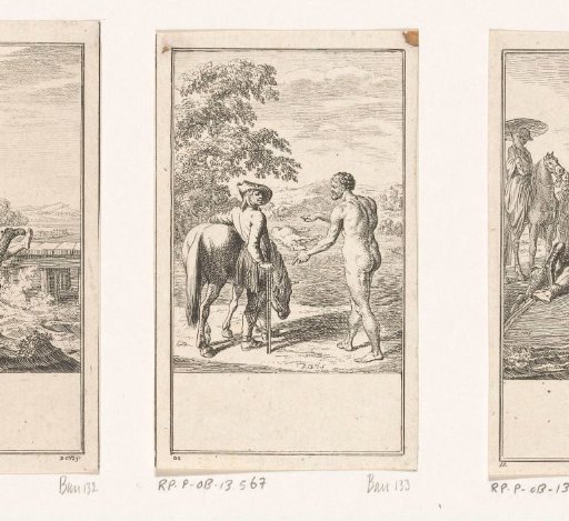 Ariosto Attempts to Exchange his Horse