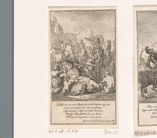 Ruggiero and the Army of Alcina