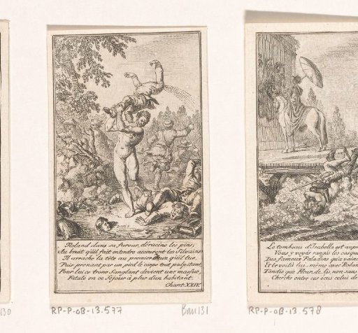 Ariosto Struck with Madness