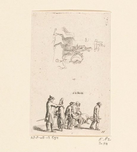 Scene in the Berlin Hospital Charité