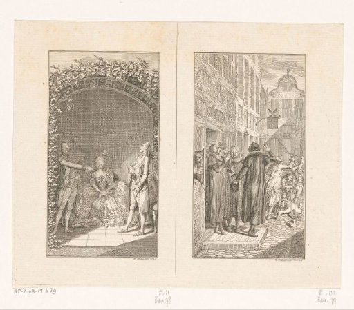 Two scenes from Sebaldus Nothanker