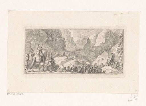 Journey of Caesar over the Pyrenees