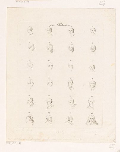 Twenty-four heads of men