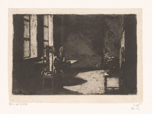 Daniel Nikolaus Chodowiecki in His Mother's Room