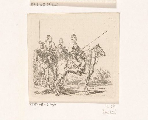 Three Bashkirs on Horseback